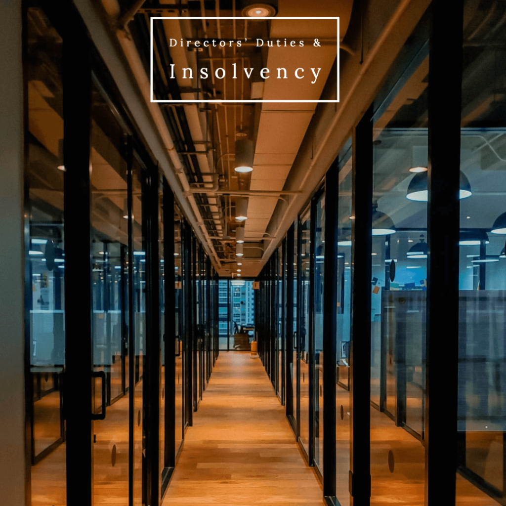 Directors Duties & Insolvency